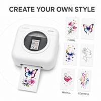 Imprimante photo thermique couleur portable AIYIN C2 56 mm pour l'impression de papier de tatouage temporaire, compatible avec le stock disponible pour la personnalisation DIY