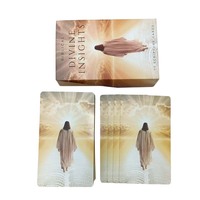 Cartes de méditation et de réflexion inspirées des Écritures de haute qualité, 77 cartes, bords dorés, guide personnalisé de prière et de tarot