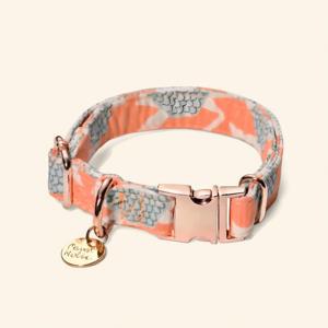 Collar para Perro Personalizado con Estampado de Lujo, Elegante y Estilizado, Talla S, Cómodo, de Algodón, Ajustable, Suave, Duradero, Ligero y Transpirable - Product Image 1