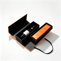 Caja de Regalo de Cartón Rígido con Logotipo Personalizado de Lujo para Perfumes, Cosméticos, Aceites Esenciales, Botellas y Vino