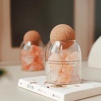Diffuseur d'arômes pour la décoration de la maison, diffuseur en cristal naturel avec support de lampe et huile essentielle