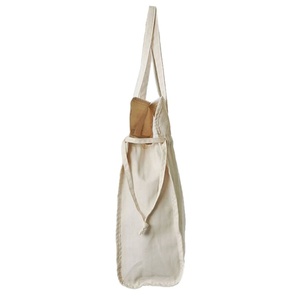 Wholesale Plain Fashion Shopping Zipper <b>Reusable</b> Blank Canvas Tote <b>Bag</b> Women Foldable Cotton Shopping <b>Bags</b> with Custom logo - Product Image 2