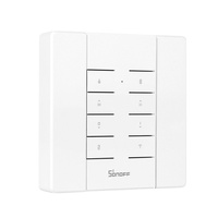 SONOFF 8 Tombol Pengontrol Jarak Jauh RM433, dengan Dasar