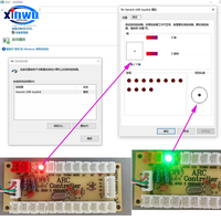 Contrôleur de jeu d'arcade USB par Arc Sanwa Type Joystick Button Board Zero Delay Cable PC Raspberry Pi Cheap Price Game Machine