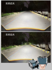 KUS Fox เลเซอร์3นิ้ว Bi LED โปรเจคเตอร์เลนส์8ตา5ตา4ตา110W 9500lm 6000K ไฟสูงต่ำ - Product Image 6