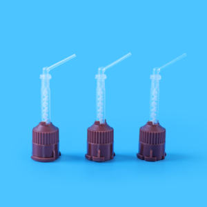 Puntas de Mezcla para Impresiones Dentales Intraorales, Tubos de Laboratorio para Dentaduras Postizas, Productos Dentales de Silicona Desechables - Product Image 1