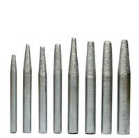 Fabriqué en Chine Moulin Diamant CNC Routeur Bits Granit Marbre Pierre Gravure Bits CNC Outils pour Pierre Gravée