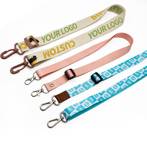 Cheap Custom Design Eco Friendly Dye Polyester Safety Silk Screen Printing Logo Neck Key Chain <b>Lanyard</b> <b>Card</b> <b>Holder</b> Promotional - Product Image 5