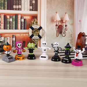 Adornos <span class=keywords><strong>de</strong></span> Halloween para Coche con Energía Solar, Figuras <span class=keywords><strong>de</strong></span> Fantasmas Pequeños <span class=keywords><strong>de</strong></span> Dibujos Animados, Decoraciones Oscilantes, Venta al por Mayor - Product Image 2