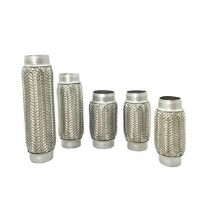 Tubo de Escape Flexible SS304, silenciador Flexible Para <span class=keywords><strong>Mofle</strong></span> 2x8, precio de fábrica, venta al por mayor - Product Image 1