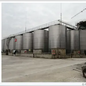 Sanitary Easy Return Customized Bioreactor For Wine Milk Beer Water Oil Fuel Liquid Fermentation Stainless Steel Storage Tank