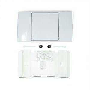 Kit de placa externa para círculo de retención de agua integrado, 24,5 cm de largo, 38,4 cm de ancho, 10,1 cm de altura, accesorio para tanque de inodoro - Product Image 3