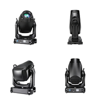 AOPU Martin Luz de Cabeza Móvil 4 en 1 con LED Spot, Beam, Corte de Luz, CMY, CTO, CRI, Perfil de Enmarcado y Obturador 1200W para DJ y Discoteca