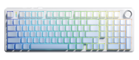 Nouveau clavier de jeu mécanique ergonomique programmable AULA F99 Pro BT DIY avec rétroéclairage RVB, sans fil 2,4 GHz, USB-C, avec batterie de 8000 mAh
