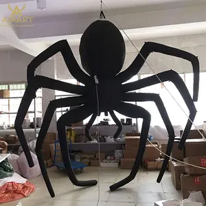 Globo inflable gigante de araña, decoración de Halloween, color negro, gran oferta