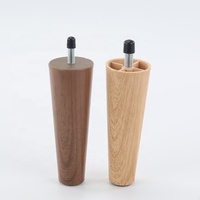 Pieds de meubles réglables en plastique M8, couleur ABS personnalisée, design moderne pour pieds en bois, utilisation extérieure et en appartement