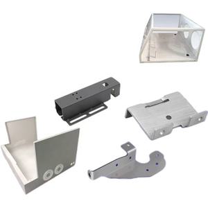 316L Stainless <b>Steel</b> CNC Laser Cut <b>Brackets</b> 3mm Thick L Shape <b>Angle</b> for Offshore Platform Structural Mounts - Product Image 5