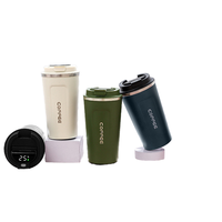 Bouteilles/Gobelets isothermes intelligents en acier inoxydable à pression d'air pour café – Vente en gros