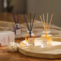 Vente en Gros 50 ml Diffuseur à Bâtonnets de Luxe pour Parfums d'Intérieur, Arôme Décoratif, Aromathérapie