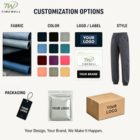 Pantalon de jogging extensible en soie glacée pour homme – Léger, rafraîchissant, longueur cheville, avec cordon de serrage, décontracté, séchage rapide, logo personnalisé