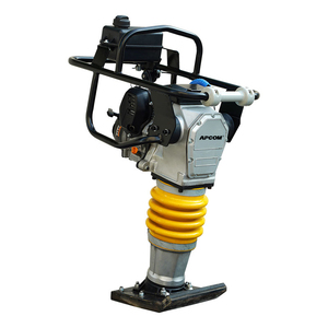 Pilonneuse vibrante professionnelle à essence pour le compactage du sol – Machine à impact haute performance pour le compactage des fossés - Product Image 1
