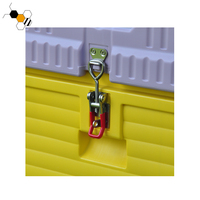 HDPE Langstroth 3 couches 10 cadres ruche boîtes en polystyrène plastique thermique ruche d'abeilles