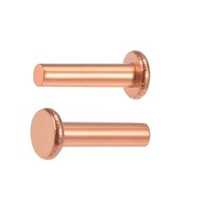 Remaches sólidos de cabeza plana de acero inoxidable personalizados - Product Image 2