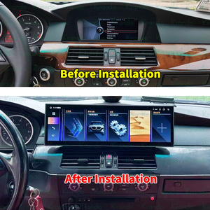 Krando sans fil Android auto voiture adio gps mise à niveau moniteur pour <span class=keywords><strong>BMW</strong></span> série 3 e90 série 5 <span class=keywords><strong>E60</strong></span> <span class=keywords><strong>2005</strong></span> ~ 2012 headunit lecteur multimédia - Product Image 4