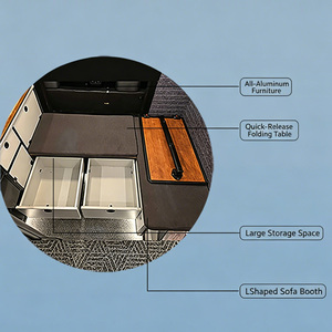 Nueva Carcasa Desmontable para Camioneta 4x4 con Transmisión Manual, Turbo Izquierdo, R18, Cabina Desmontable, Techo Impermeable de Aleación de Aluminio, para Camping y RV - Product Image 5