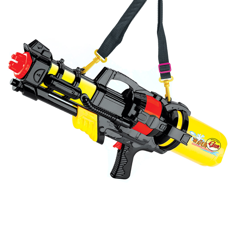 Пластиковый насос большой емкости с воздушным давлением, водяной пистолет для стрельбы, детский летний уличный пляжный бассейн с распылителем