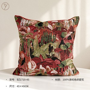 <span class=keywords><strong>Cuscini</strong></span> Decorativi in Stile Moderno di Lusso, Serie Rosso e Nero, per Divano o Letto in Stile Vintage - Product Image 6