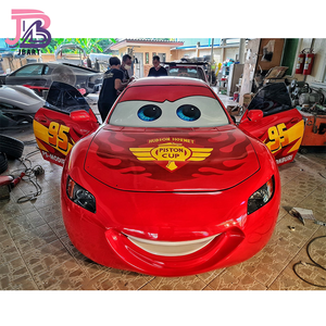 Sculpture de <span class=keywords><strong>voiture</strong></span> sport personnalisée en fibre de verre modèle de course de villégiature de luxe artisanat en résine concessionnaire automobile - Product Image 5