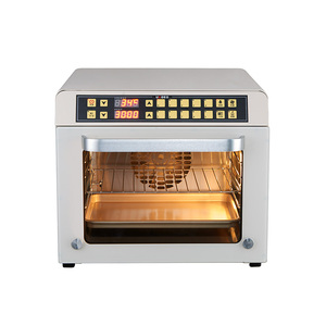 Horno de Convección Eléctrico Comercial Más Vendido, Equipo de Panadería, <span class=keywords><strong>3</strong></span> Bandejas, 45L de Capacidad, Instalación de Encimera, con Pulverizador - Product Image 6