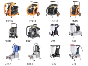 <b>Waterproof</b> Steel Cement Plastering Machine Mortar Concrete <b>Spraying</b> Grouting Equipment Machine BF860 Category Waterproofing - Product Image 4