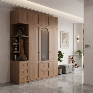 <span class=keywords><strong>Armadio</strong></span> in vetro leggero stile Mid-Century, smontabile e autoportante, per camera da letto e uso commerciale - Product Image 1