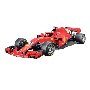 Vendita calda Bburago 1/18 Ferrar i SF71H 2018 #7 Super <span class=keywords><strong>Racing</strong></span> <span class=keywords><strong>F1</strong></span> auto in lega di zinco modello di auto giocattoli pressofusi - Product Image 1