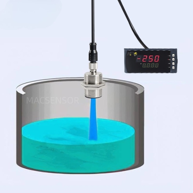 Millimeter Wave radar Meter Silo Water tank Gauge Level Transmitter Sensor