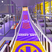 Usine de sources Parcours d'obstacles de développement convivial personnalisable Jeux d'arcade électroniques Terrain de jeux intérieur