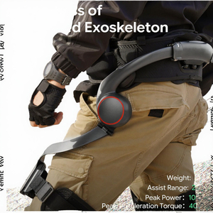Exosquelette robotique portable Sinodiving pour la mobilité quotidienne, la randonnée et les sports de plein air, ultra léger 2 kg, économiseur d'effort - Product Image 3
