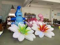 Lumières LED gonflables en forme de fleur, de chenille et de chat du Cheshire, personnages de dessins animés d'Alice au pays des merveilles