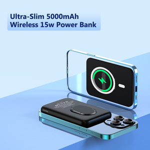 Cargador de Batería Inalámbrico Magnético de 5000 mAh, Modelo 2025, Carga Rápida para Teléfonos - Product Image 3