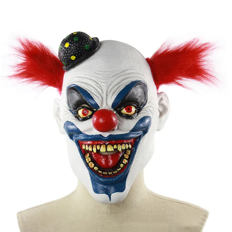 Halloween Clown Full Face Mask Horror Zombie Face Party Mask New Design Latex Mask