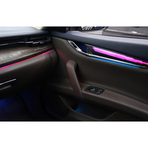 Kit d'éclairage d'ambiance de luxe pour voiture Symphony pour Maserati Ghibli/Quattroporte, bande LED en fibre optique acrylique, vente directe usine - Product Image 2