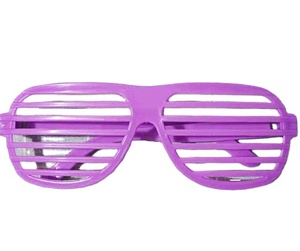 แว่นตากันแดดสีนีออนแบบย้อนยุค80สไตล์ร็อคป๊อปสตาร์ดิสโก้ดีไซน์ใหม่สำหรับงานเลี้ยงอีสเตอร์ - Product Image 3