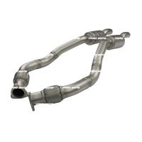 Prix Compétitif - Tuyau d'Échappement Droit avec Bouclier Thermique pour Audi Rs6 C7 Rs7 S6 C7 S7 4.0 Tfsi V8