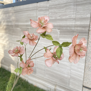 Nouveauté <span class=keywords><strong>2023</strong></span>, fleur artificielle en soie lilas à 6 têtes, faite à <span class=keywords><strong>la</strong></span> main, à tige unique, <span class=keywords><strong>pour</strong></span> les arrangements floraux de mariage et de Noël - Product Image 6
