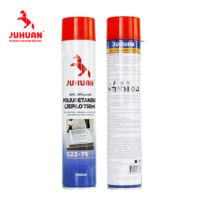 Adhésif en mousse PU G22 pour panneaux d'isolation XPS EPS, adhésif en mousse polyuréthane pour la construction de panneaux muraux