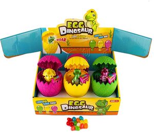 Jelly Bean Với Ánh Sáng Động Vật Bằng Nhựa Mô Phỏng Âm Thanh Khủng Long Trứng Đồ Chơi Kẹo - Product Image 2