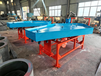 Table de secouage GT60 Gemini Gold, machine de séparation et de concentration pour la récupération minier