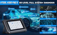 Dernier outil de diagnostic automobile X100 PADS OBDII avec CAN FD DOIP X100 PAD S Programmeur de clés Version mise à jour de X100 PAD PLUS